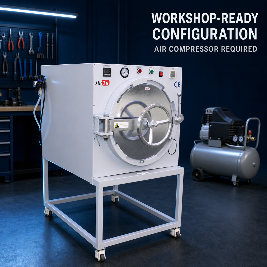 400×700 OCA Bubble Remover Machine with Mobile Stand