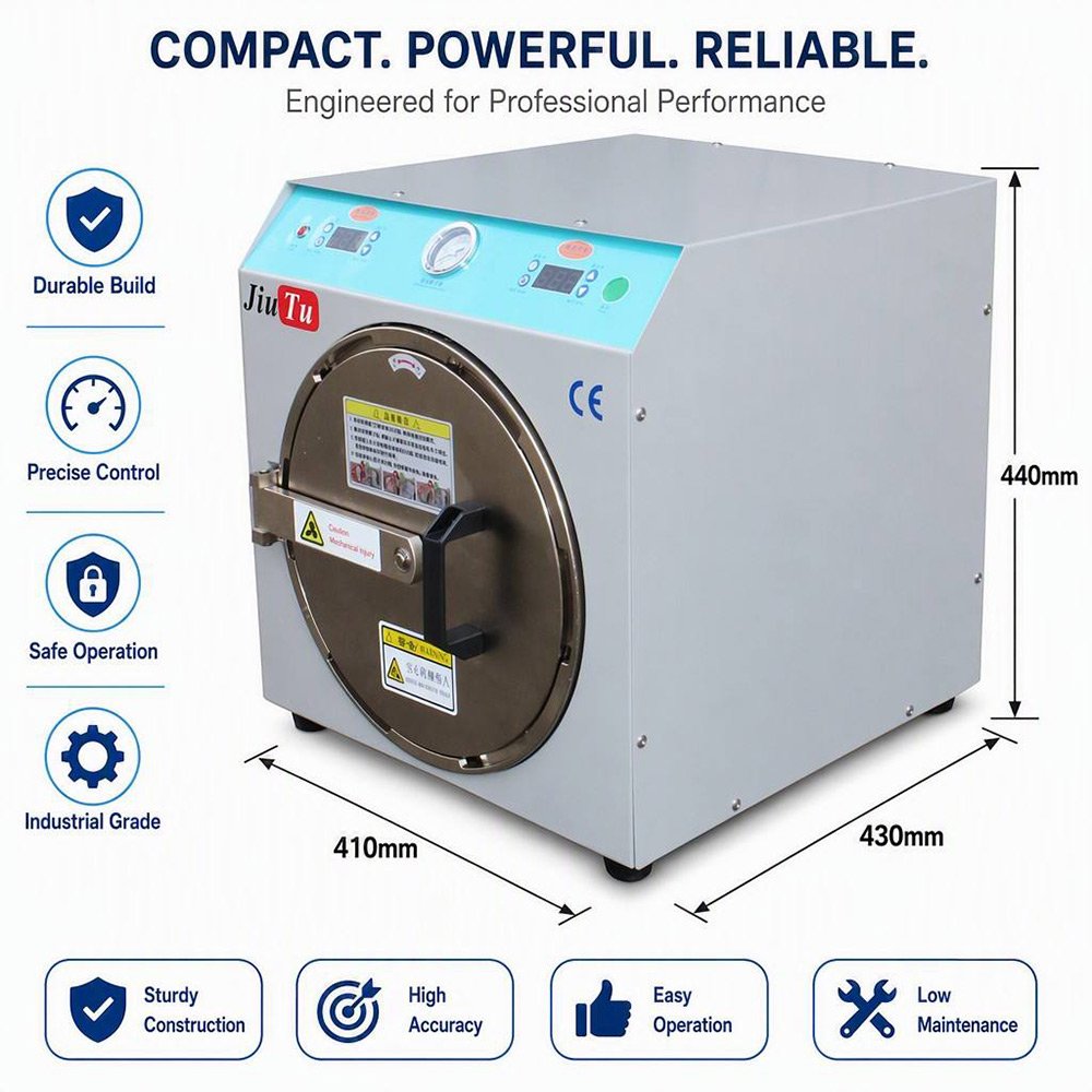 260×340mm Mini OCA Bubble Remover Machine
