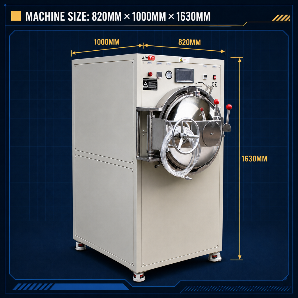 500×800mm Stainless Steel Automatic Vacuum Defoaming Machine for OCA/SCA Optical Bonding