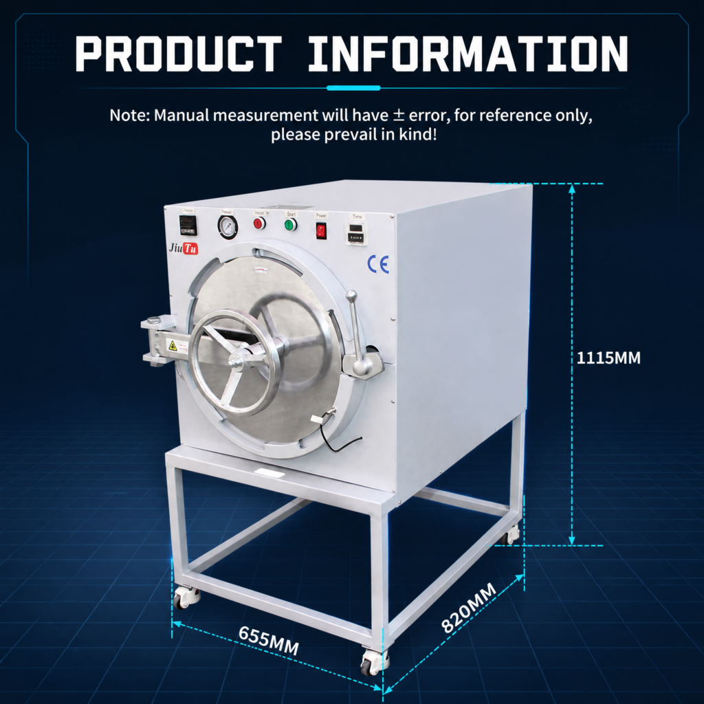 400×700 OCA Bubble Remover Machine with Mobile Stand