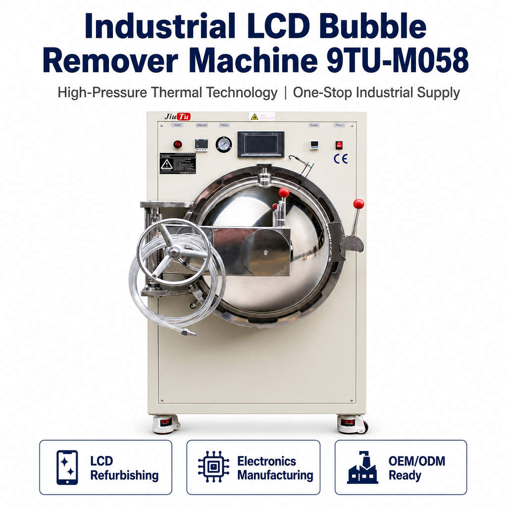 500×800mm Stainless Steel Automatic Vacuum Defoaming Machine for OCA/SCA Optical Bonding
