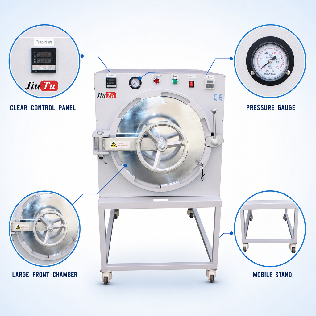 400×700 OCA Bubble Remover Machine with Mobile Stand