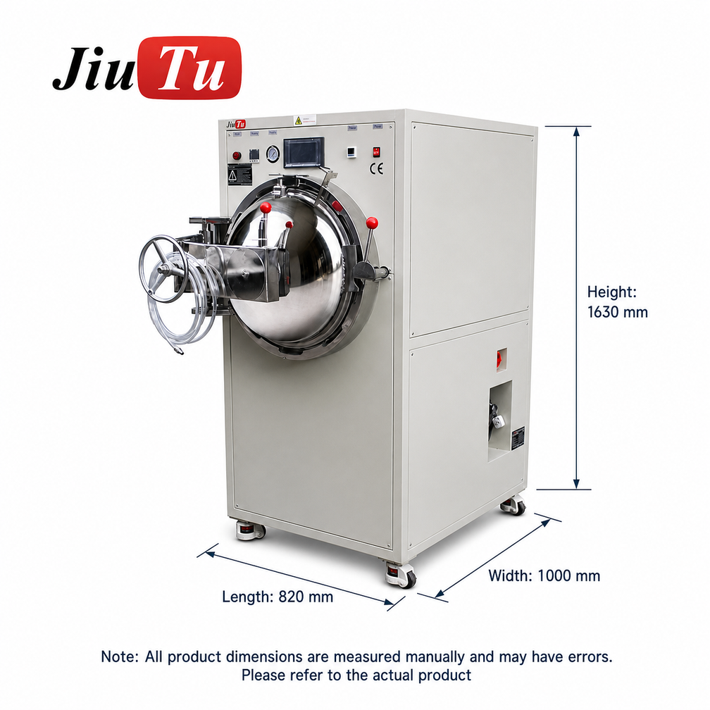 500×800mm Stainless Steel Automatic Vacuum Defoaming Machine for OCA/SCA Optical Bonding