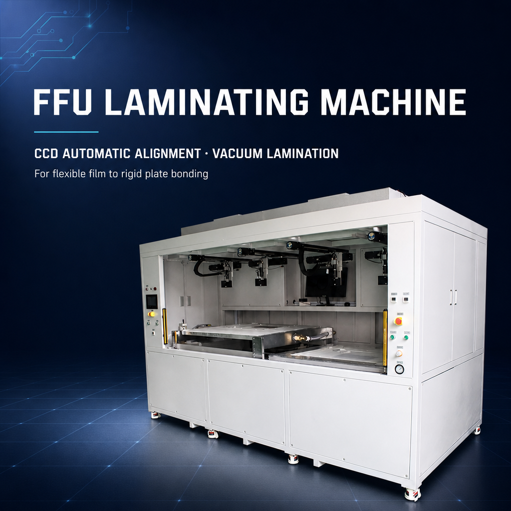 The 500×340 CCD/FFU Vacuum Film Laminating Machine