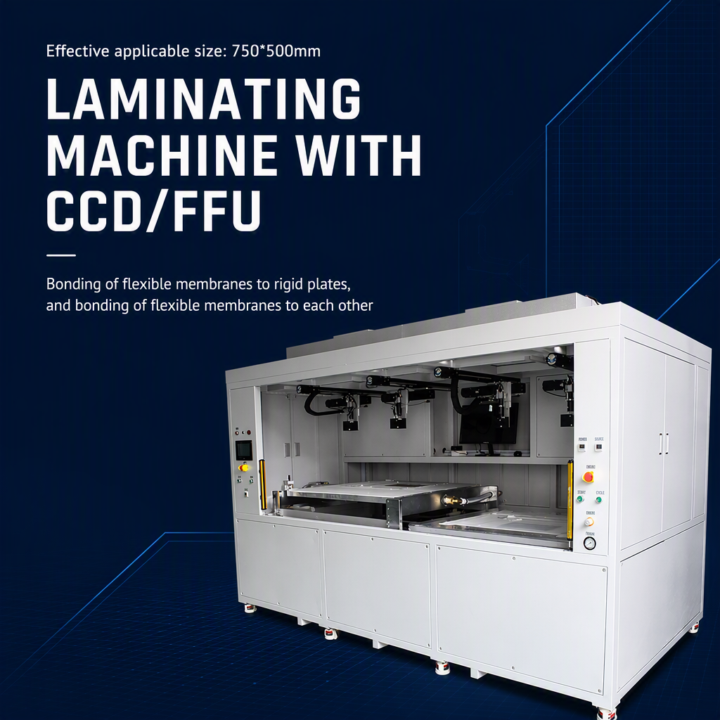 The 750×500 Laminating Machine with CCD/FFU