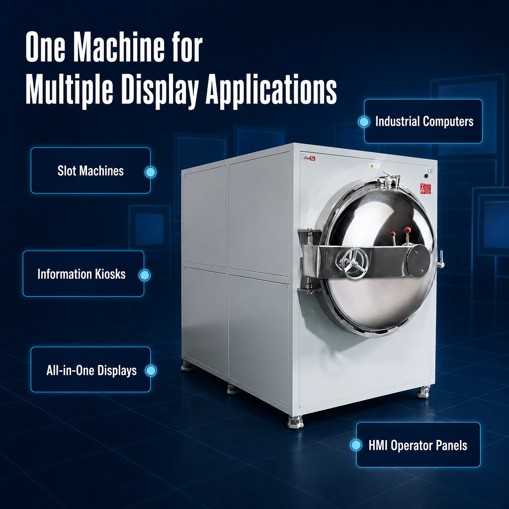 1000 mm Bore × 1600 mm Stainless Steel Bubble Remover Machine