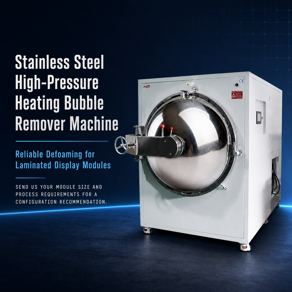 1000 mm Bore × 1600 mm Stainless Steel Bubble Remover Machine