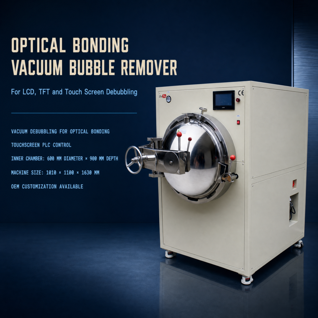 600×900mm Stainless Steel Optical Bonding Vacuum Bubble Remover Machine