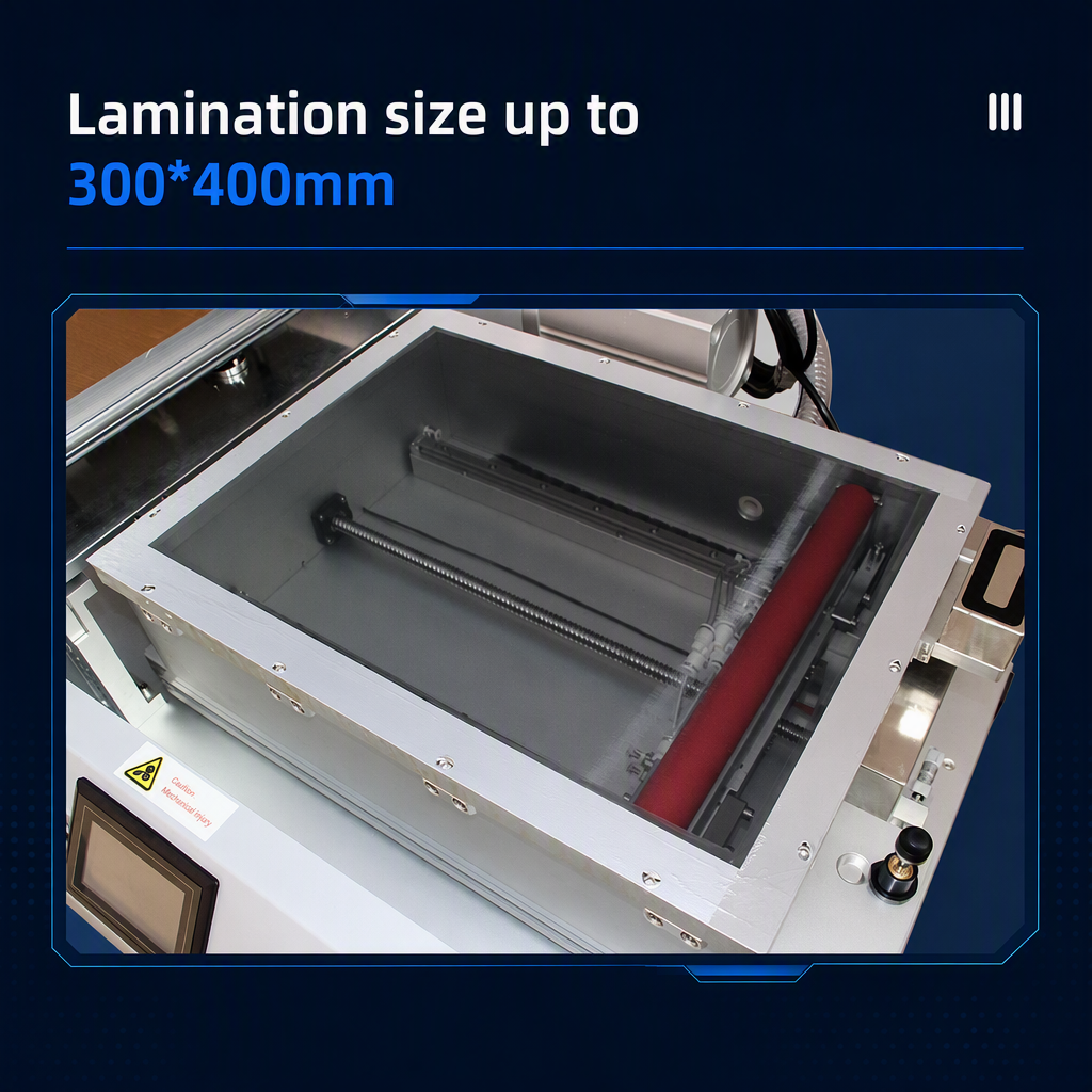 The 300×400 Mesh Film Laminating Machine