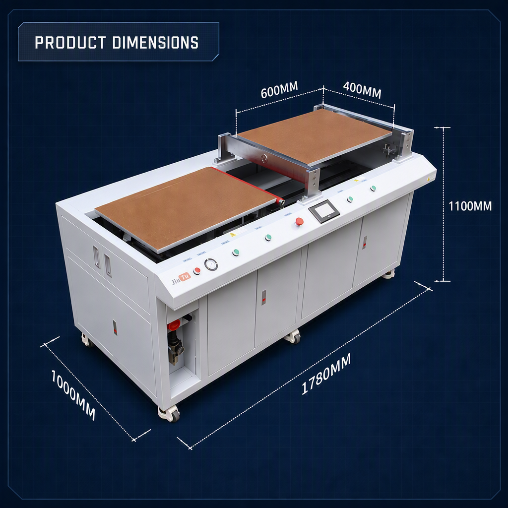 The 400×600 OCA/SCA Film Laminating Machine