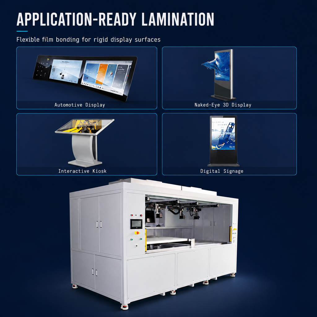 The 500×340 CCD/FFU Vacuum Film Laminating Machine