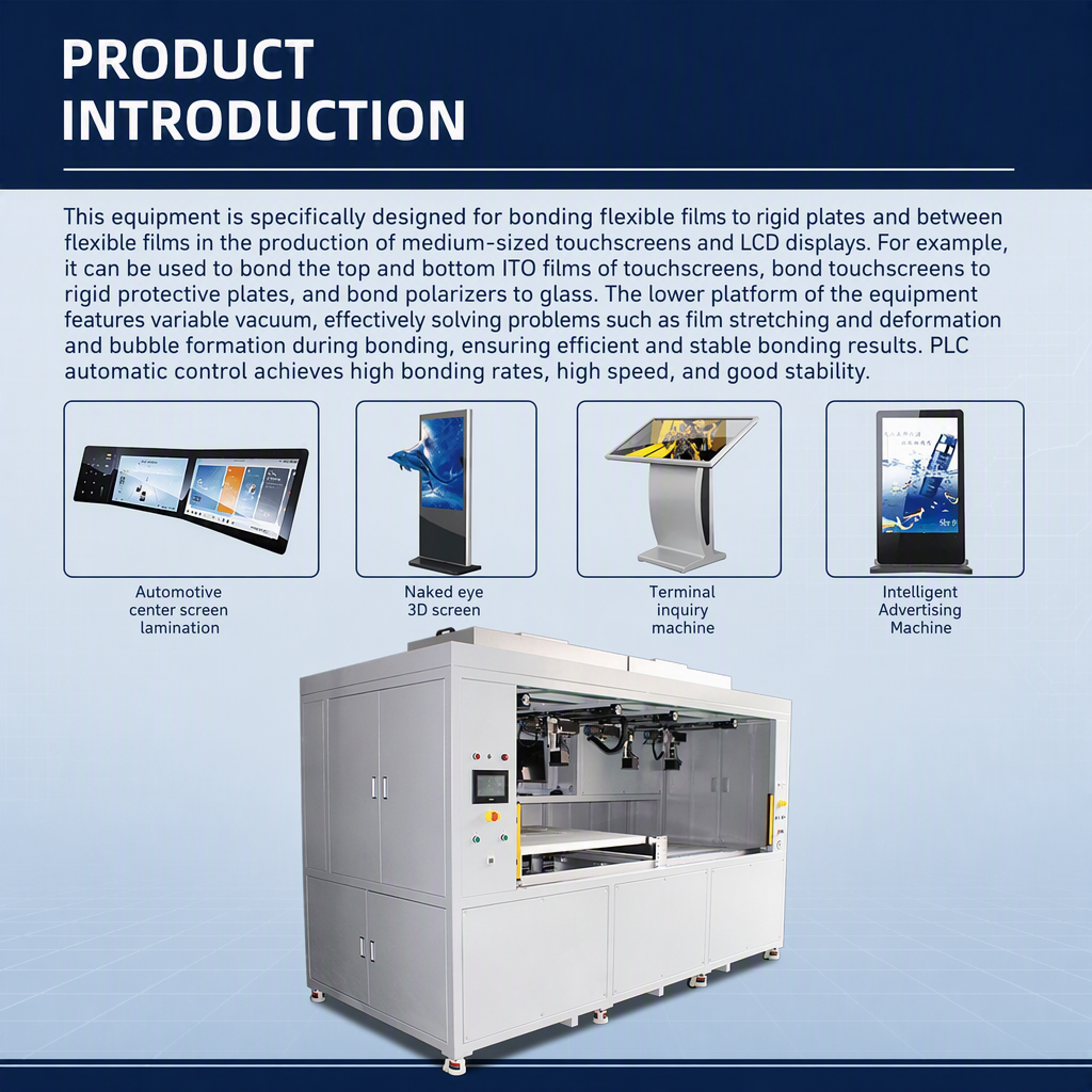 The 750×500 Laminating Machine with CCD/FFU