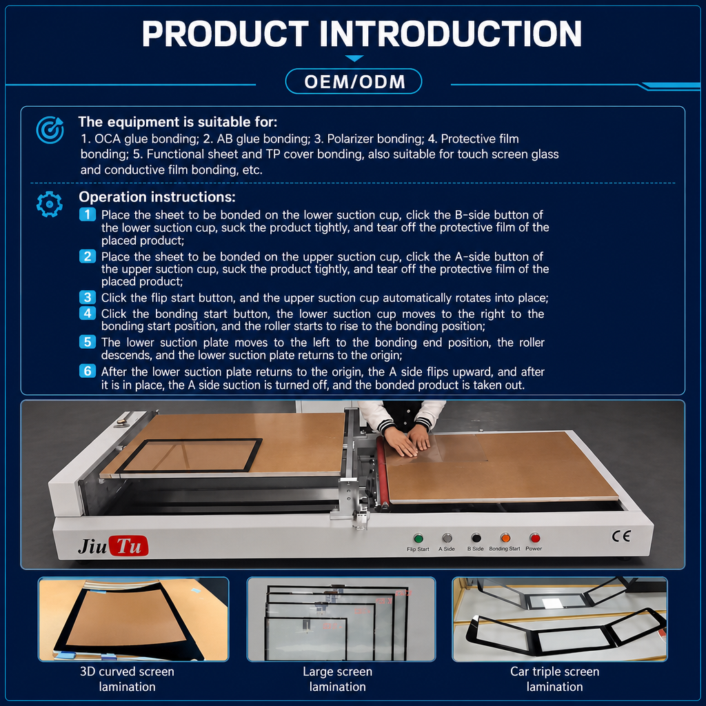 The 300×400 Large-Format Automatic Film Laminating Machine