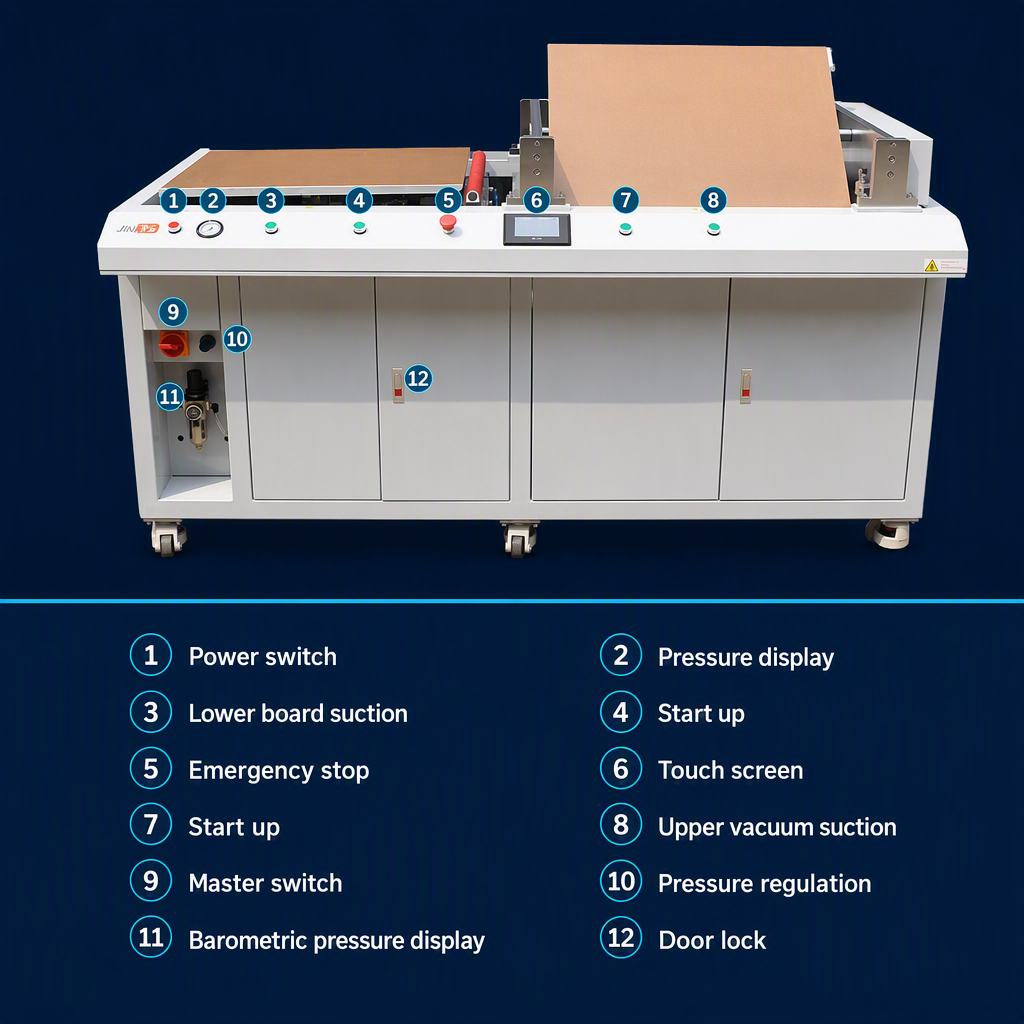 The 400×600 OCA/SCA Film Laminating Machine