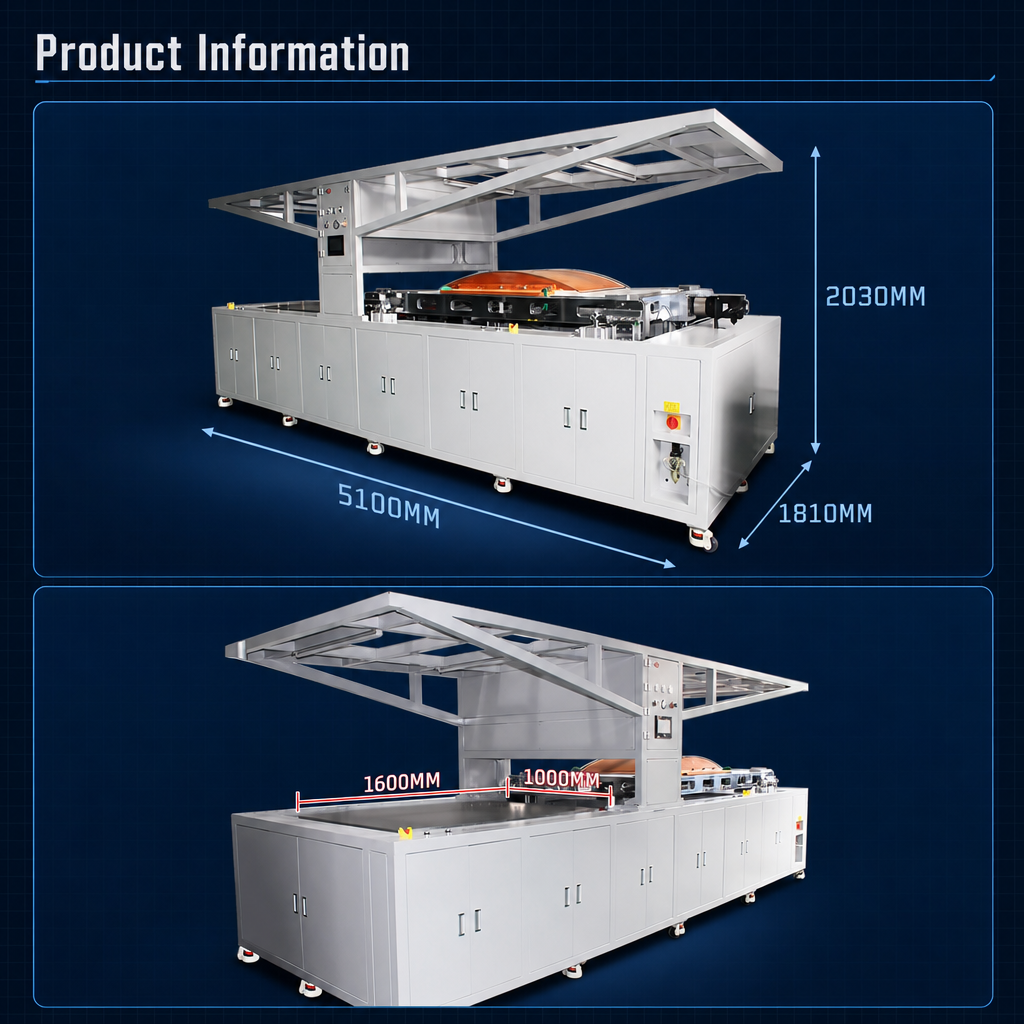 The 1000×1600 Film Laminating Machine
