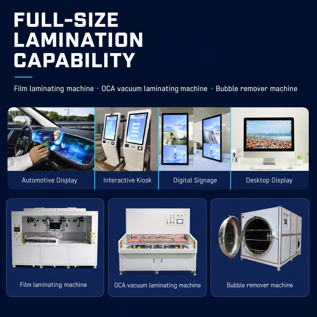 The 500×340 CCD/FFU Vacuum Film Laminating Machine