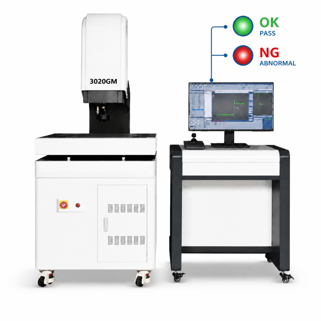 Three-dimensional composite imaging measuring instrument
