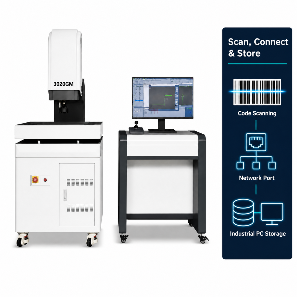 Three-dimensional composite imaging measuring instrument