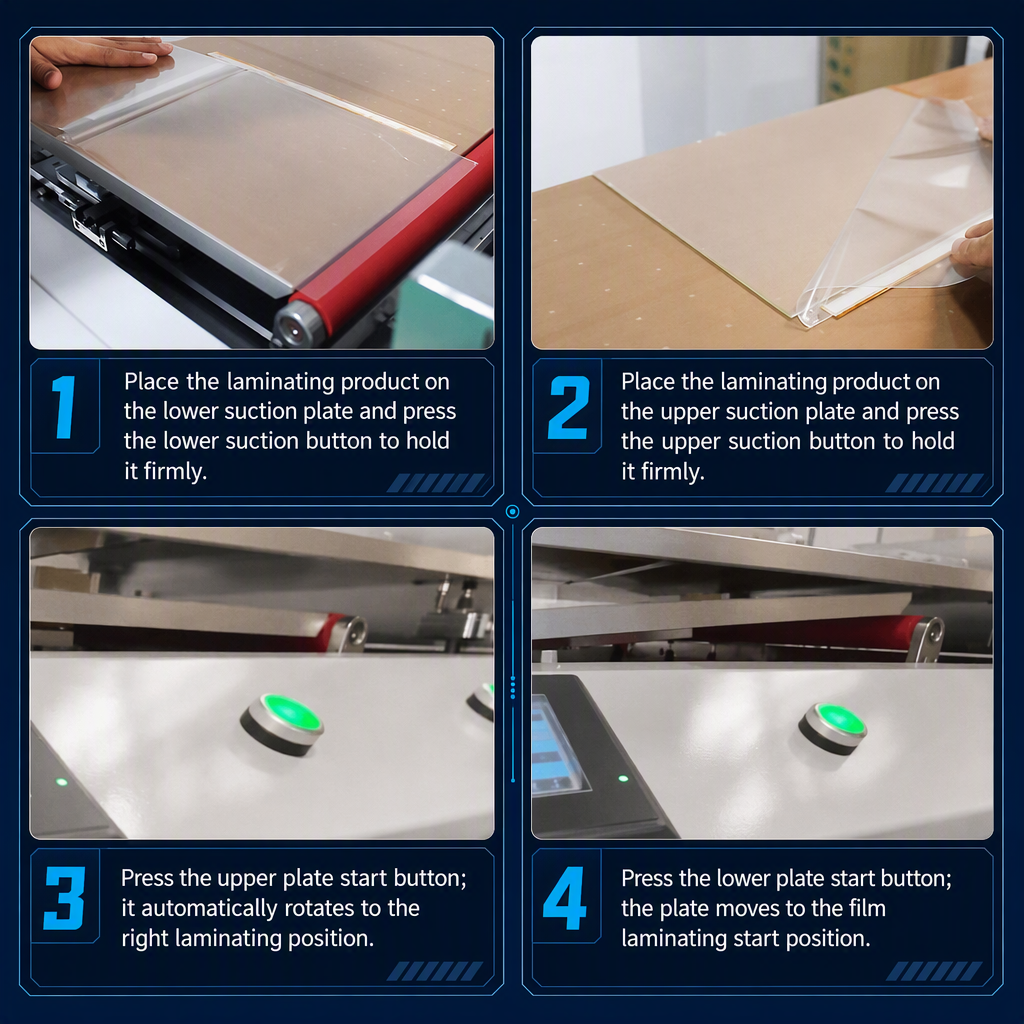 The 400×600 OCA/SCA Film Laminating Machine