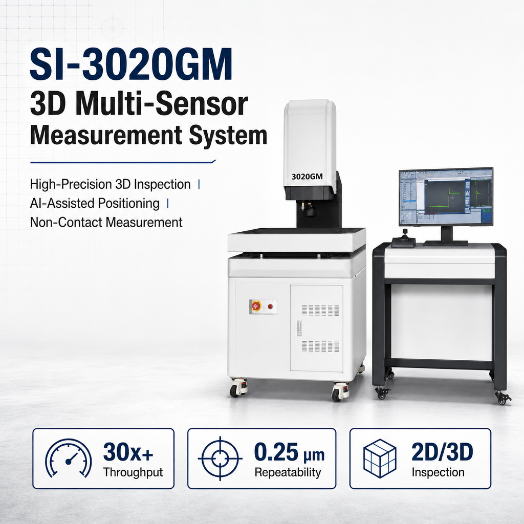 Three-dimensional composite imaging measuring instrument