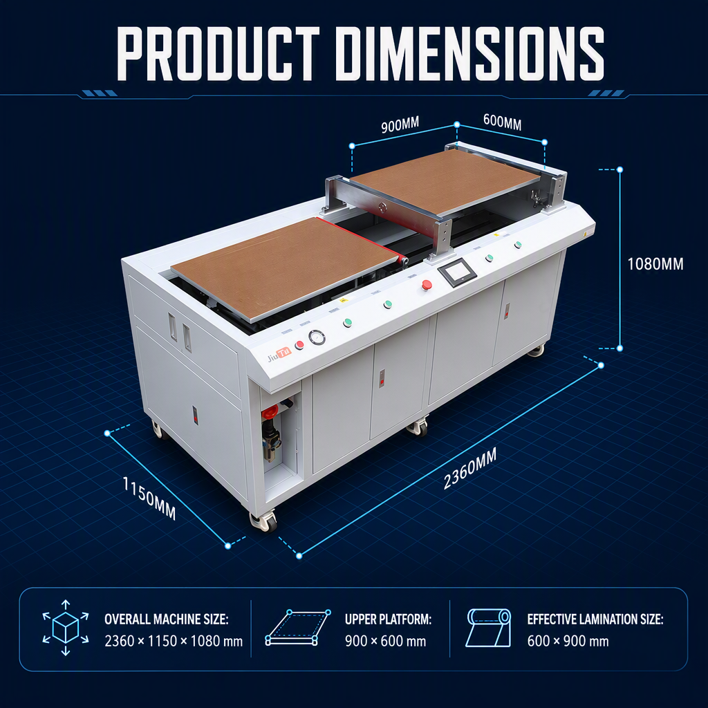 The 600×900 Film Laminating Machine (Model 9TU-M068D)