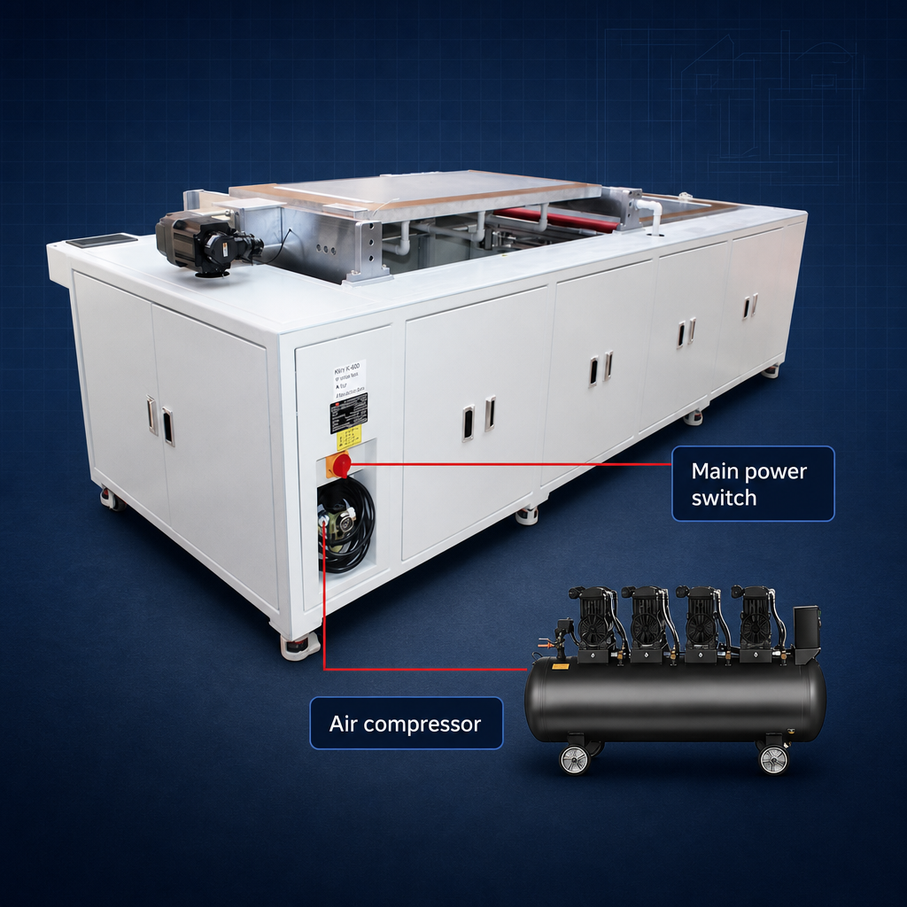 The 700×1200 Film Laminating Machine (Model 9TU-M048A)