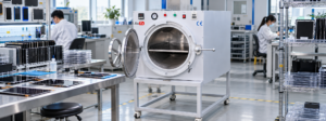 LCD autoclave chamber size selection for screen production