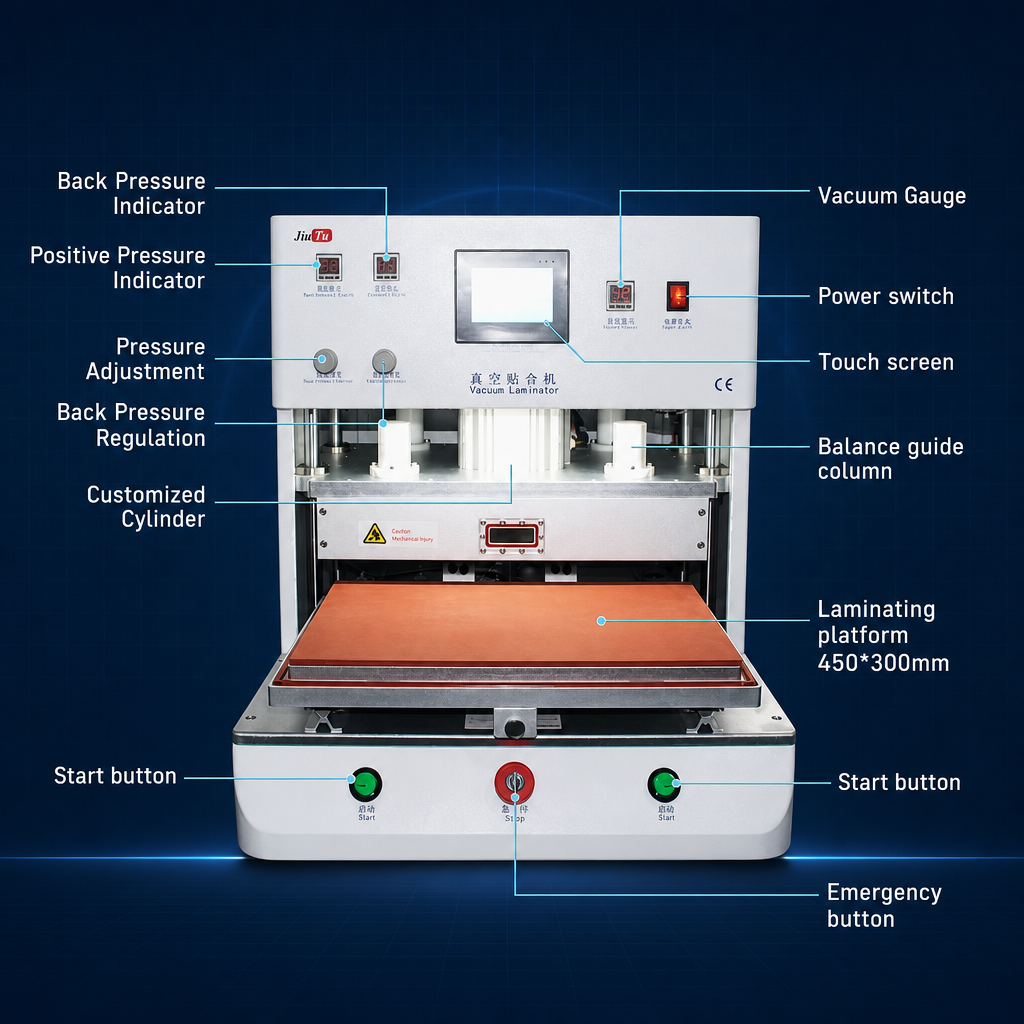 21inch vacuum laminating machine