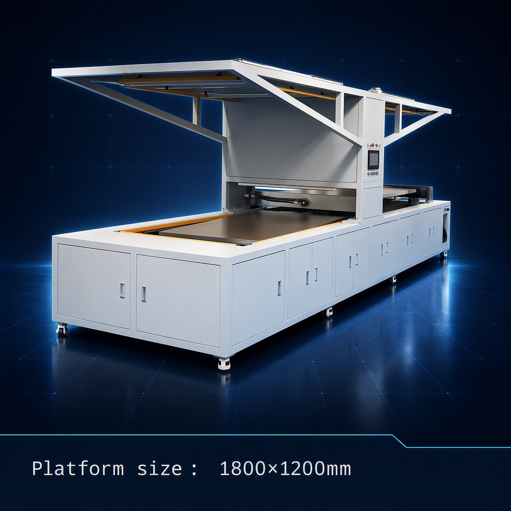 The 1200×1800 OCA/SCA Film Laminating Machine