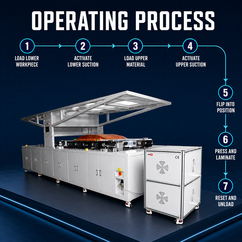 The 1000×1600 Film Laminating Machine