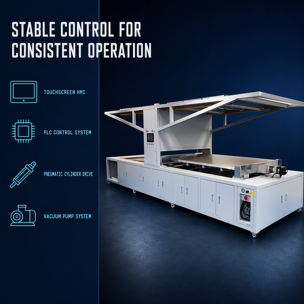 The 1200×1800 OCA/SCA Film Laminating Machine