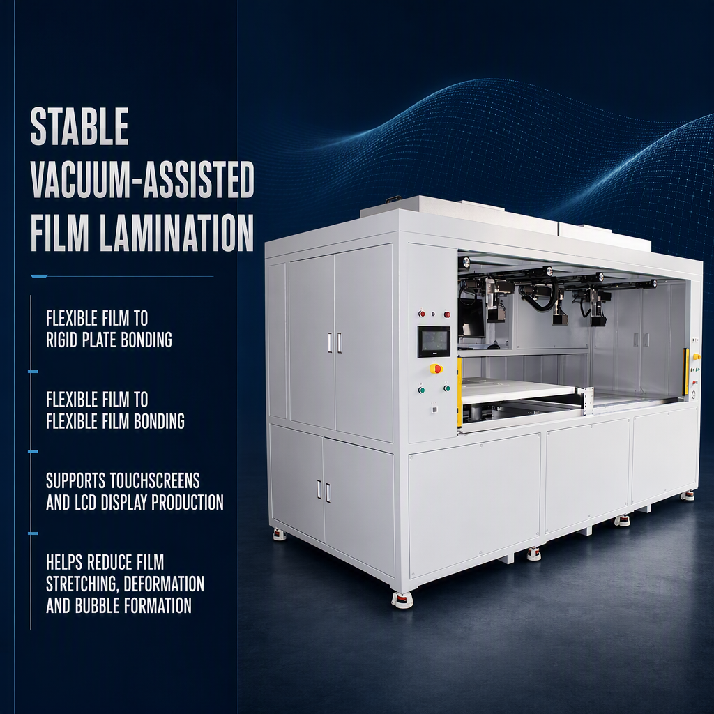 The 750×500 Laminating Machine with CCD/FFU