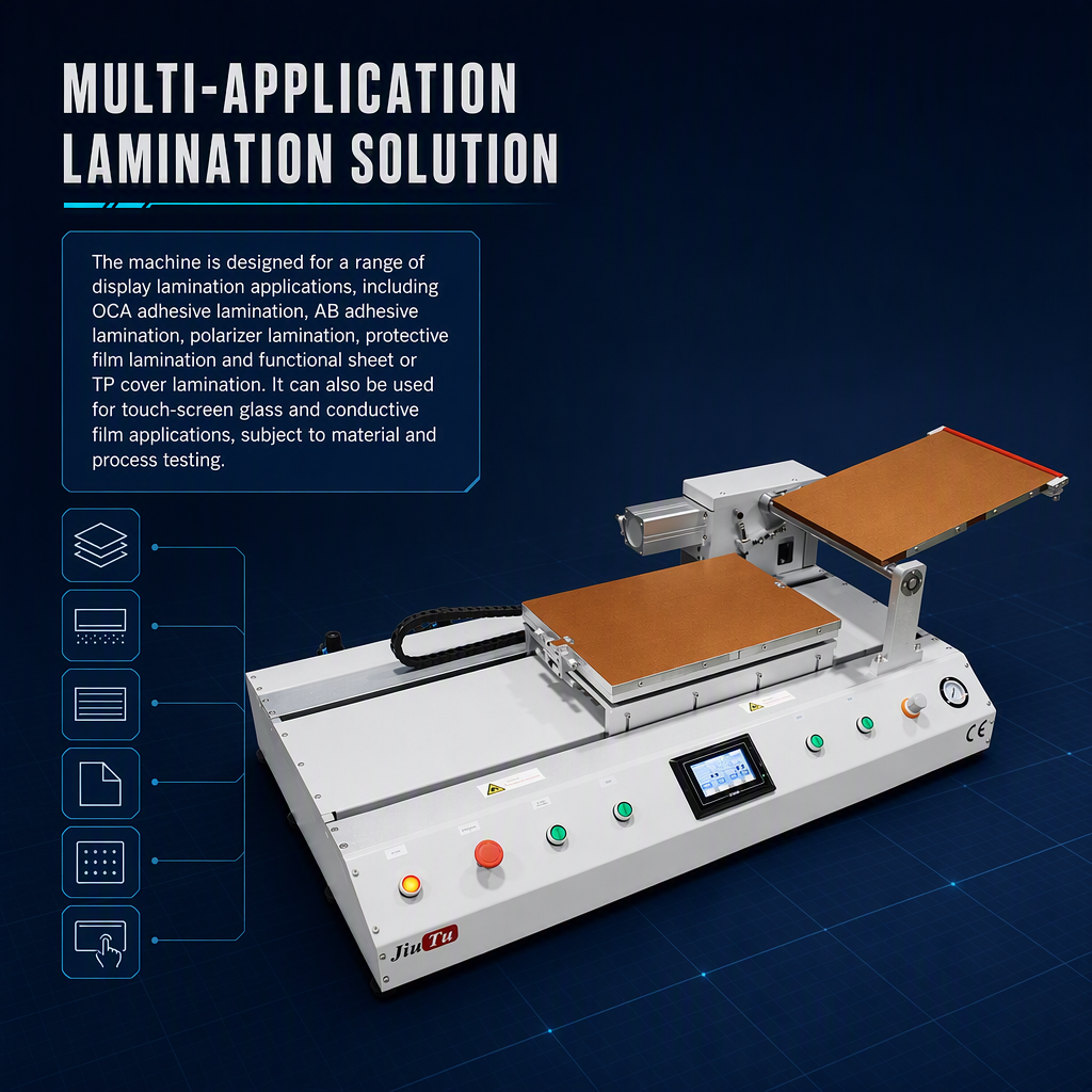 The 9TU-M068H upper roller film laminating machine