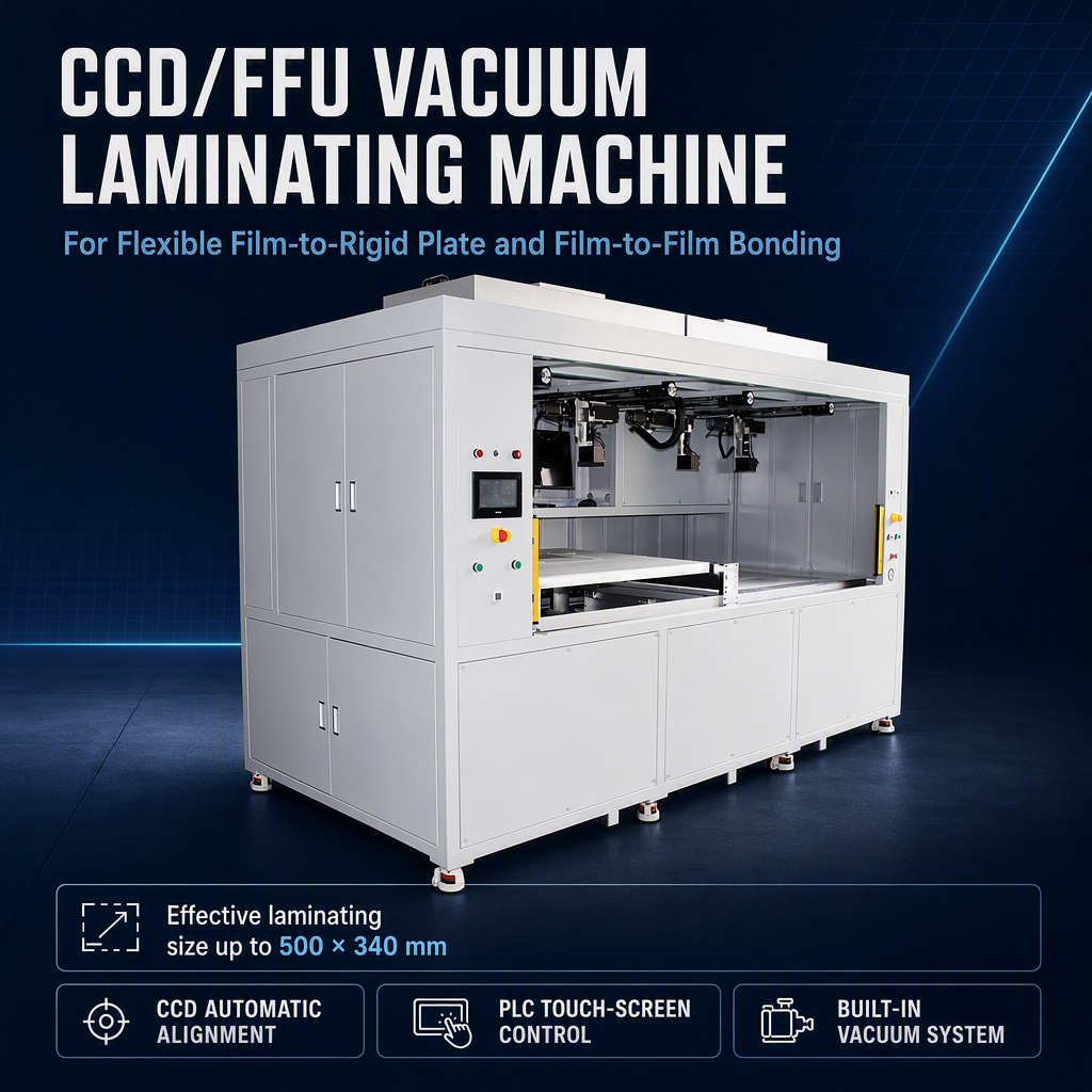The 500×340 CCD/FFU Vacuum Film Laminating Machine