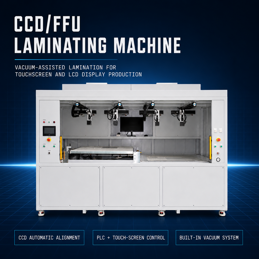 The 750×500 Laminating Machine with CCD/FFU