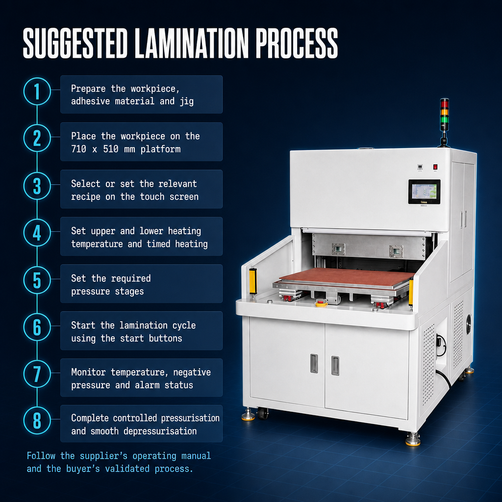 9TU-M040D industrial lamination processes