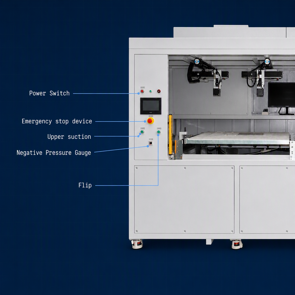The 750×500 Laminating Machine with CCD/FFU