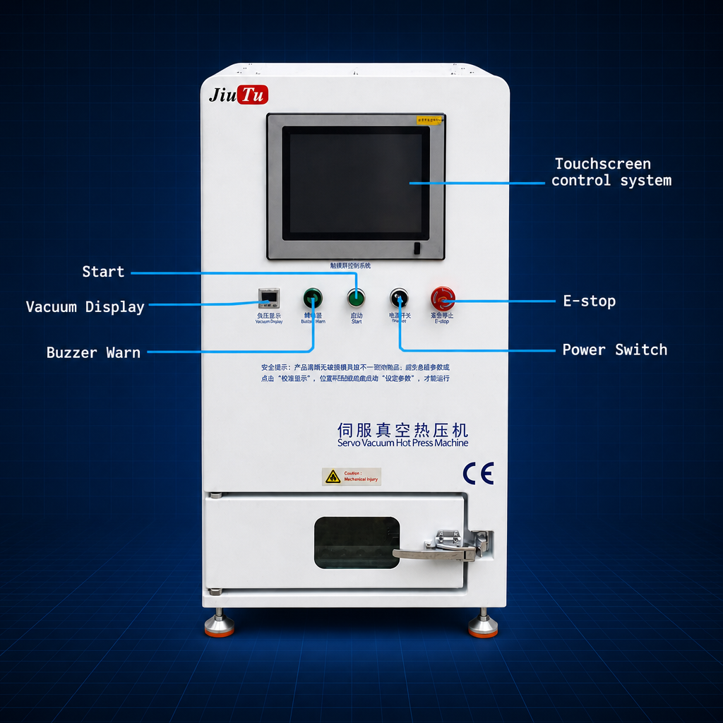 Servo High Temperature Laminator user manual 200x200