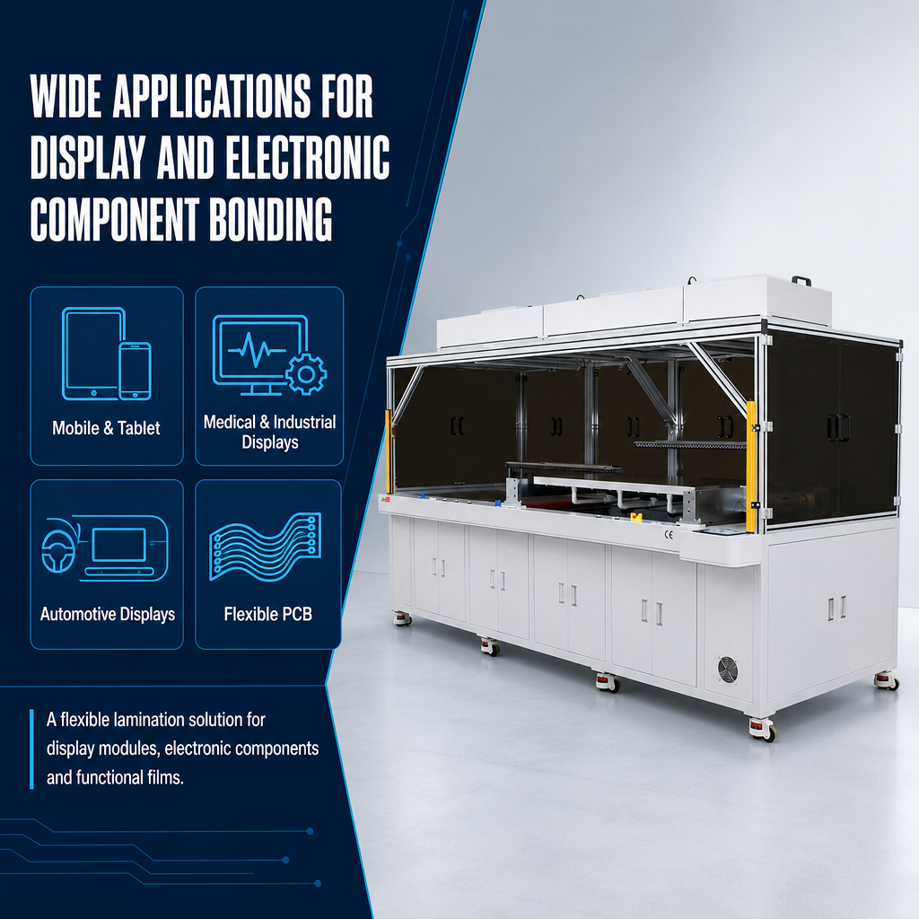 700×1200 Industrial FFU Flip-Type Film Laminating Machine