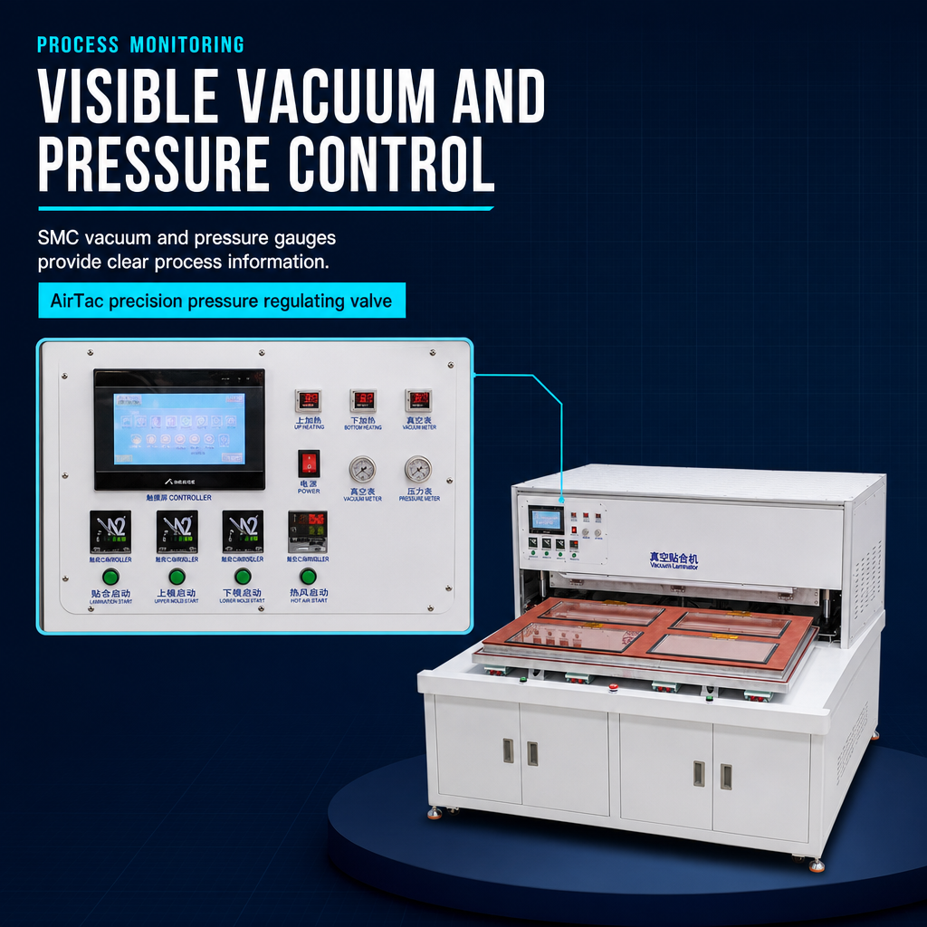 850x1350mm vacuum laminating machine