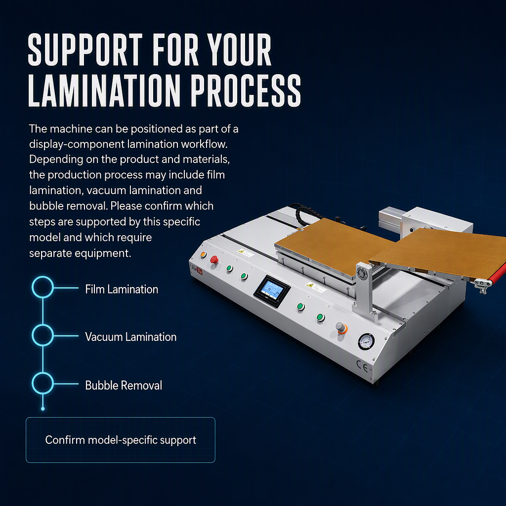 The 9TU-M068H upper roller film laminating machine