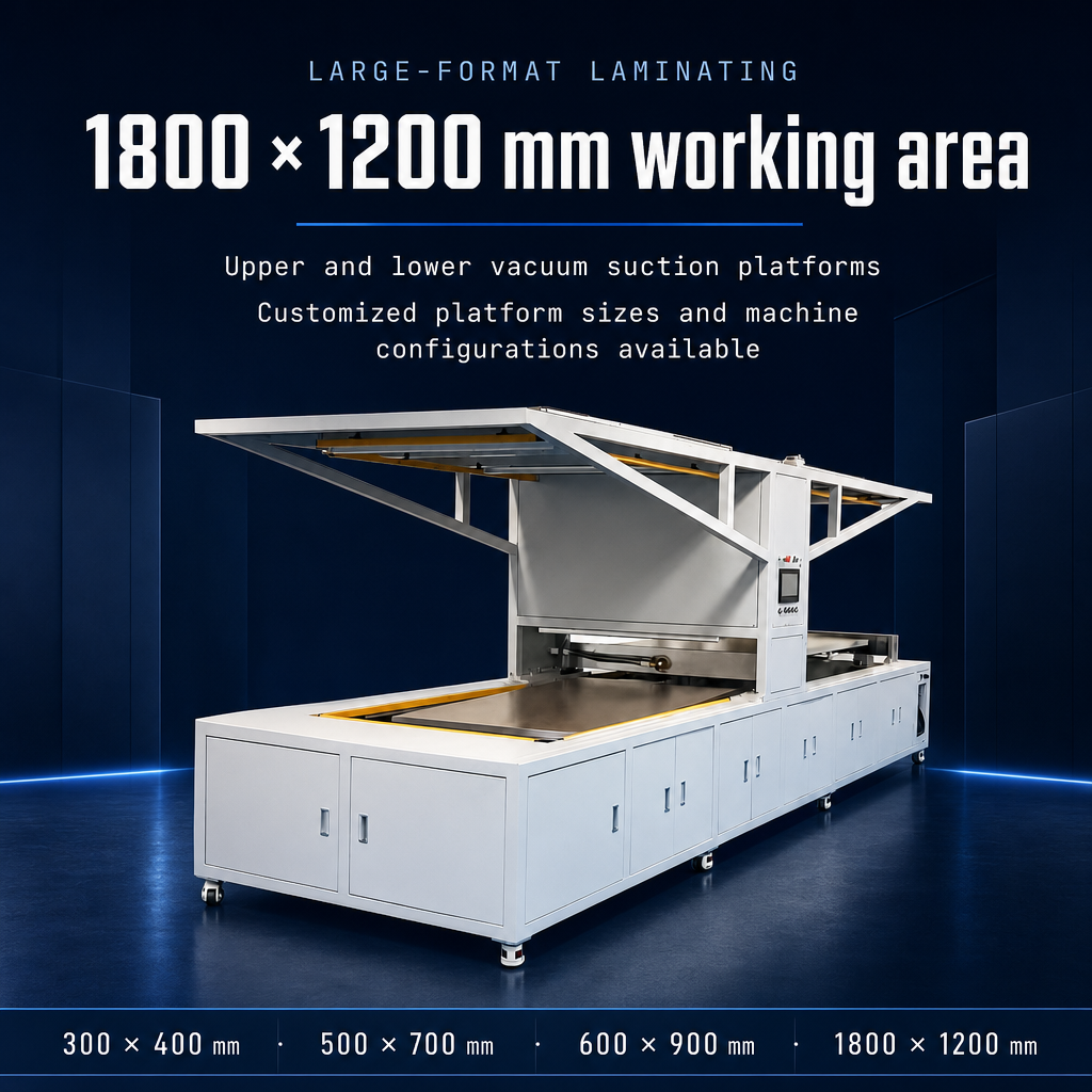 The 1200×1800 OCA/SCA Film Laminating Machine