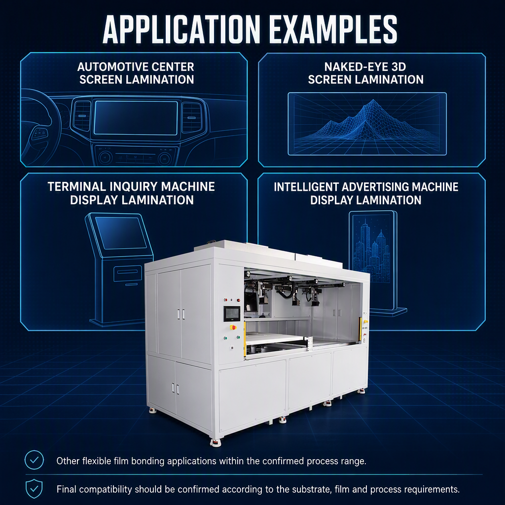 The 500×340 CCD/FFU Vacuum Film Laminating Machine