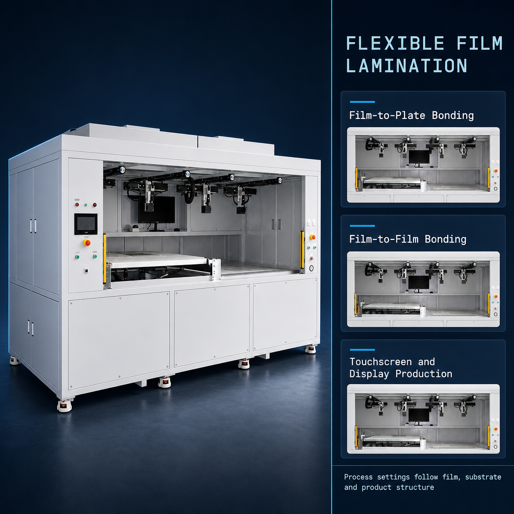 The 750×500 Laminating Machine with CCD/FFU
