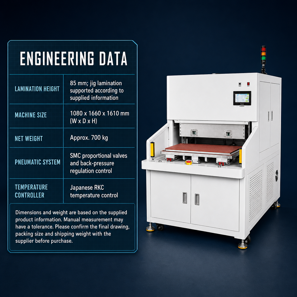 9TU-M040D industrial lamination processes