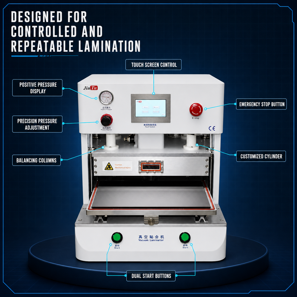 16inch vacuum laminating machine