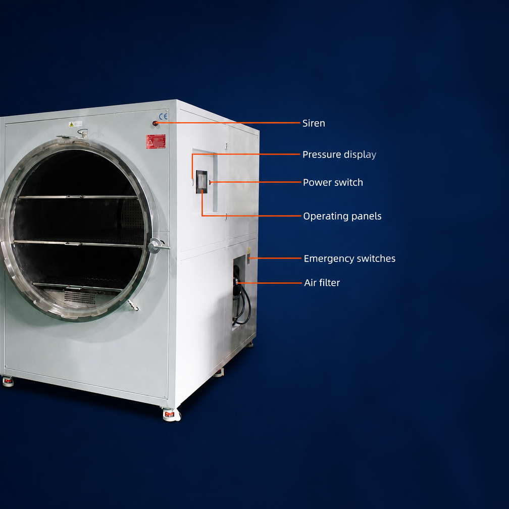 1000 mm Bore × 1600 mm Stainless Steel Bubble Remover Machine