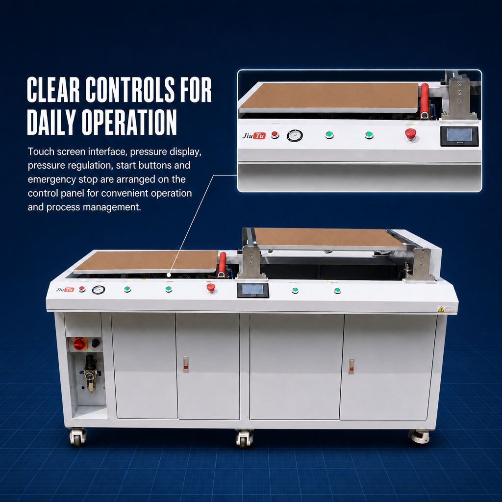 The 400×600 OCA/SCA Film Laminating Machine