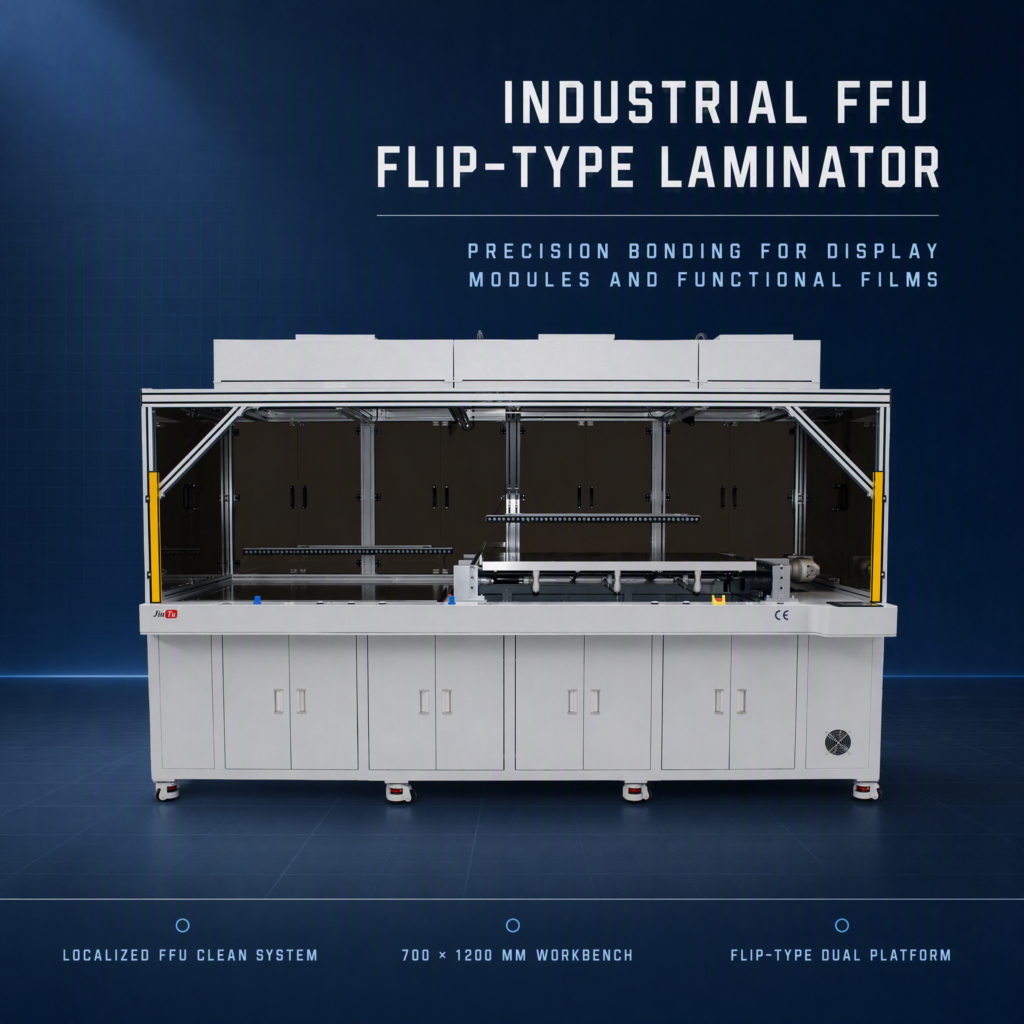 700×1200 Industrial FFU Flip-Type Film Laminating Machine