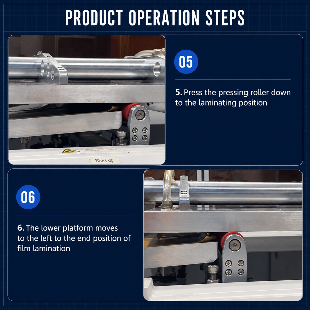 The 700×1200 Film Laminating Machine (Model 9TU-M048A)